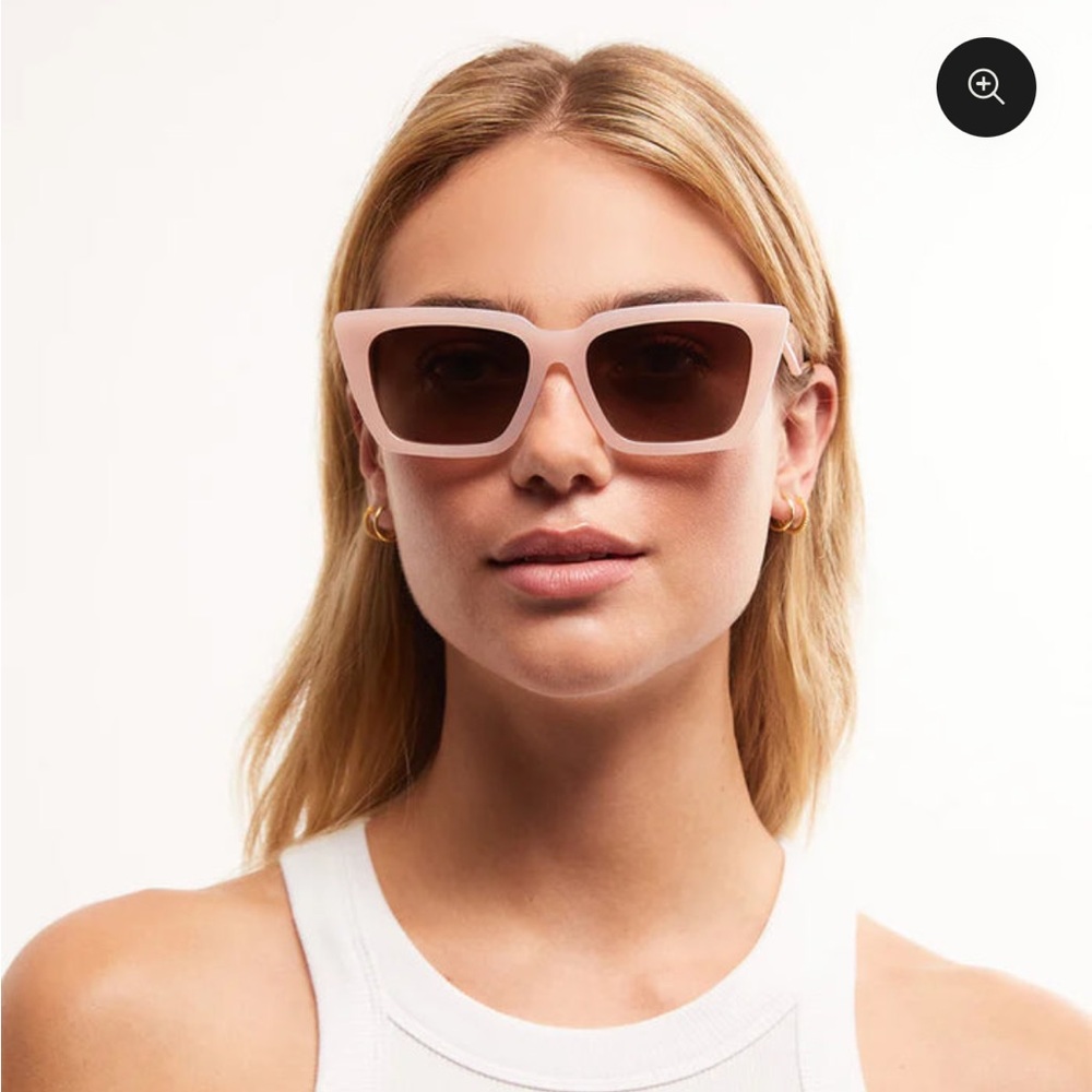 Z supply pink feel good sunglasses